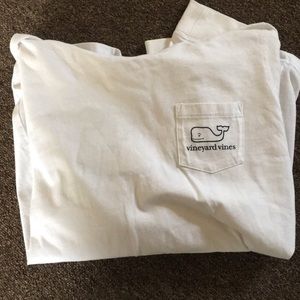 White vineyard vines long sleeve